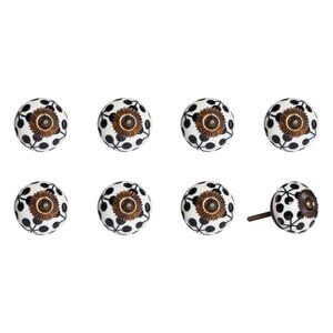 Knob-It Home Decor Classic Cabinet & Drawer Knobs | 8-Piece | K000031